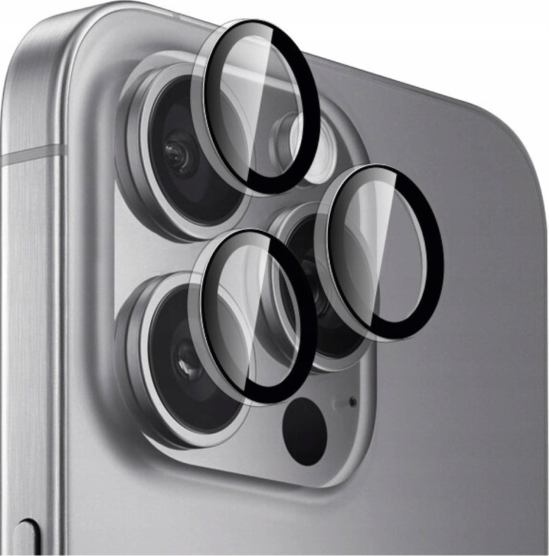 Puro Tvrzené sklo Individual Camera Lens pro objektivy fotoaparátu pro iPhone 16 Pro / iPhone 16 Pro Max