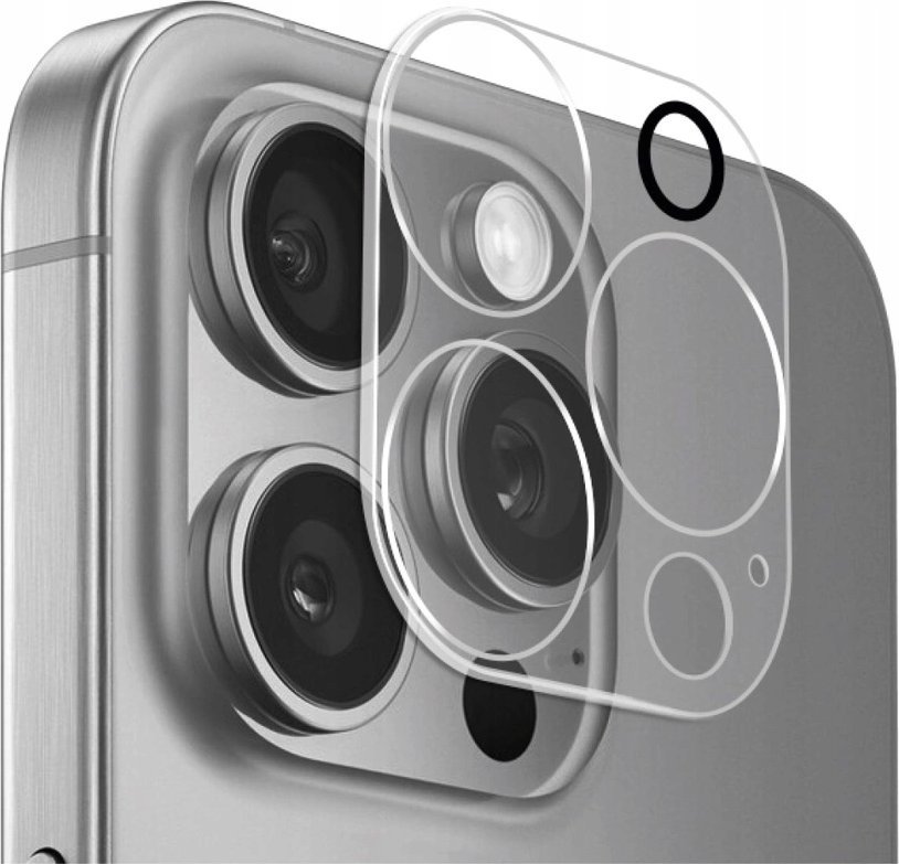 Puro Tvrzené sklo Puro Camera pro ostrůvek s kamerou na iPhone 16 Pro / iPhone 16 Pro Max