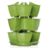 Květináč na bylinky COUBI HERBAL bílý 29,5x29,5x38cm