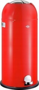 Odpadkový koš Wesco Červený odpadkový koš Kickmaster Maxi 40l Wesco