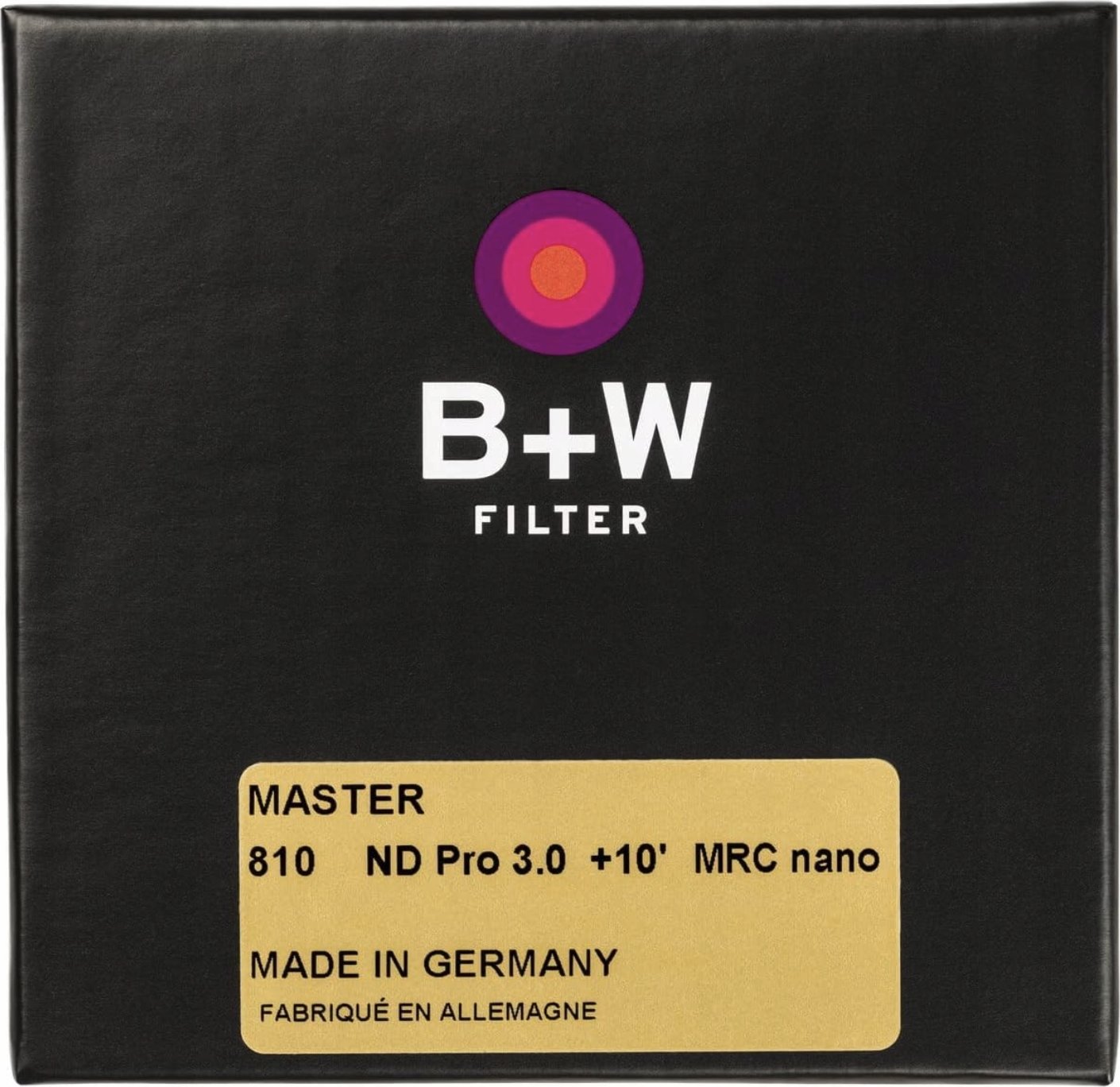 B+W Filter ND 3,0 MRC Nano Master 49mm