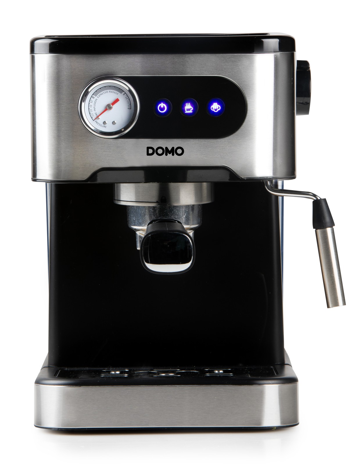 Espresso kávovar pákový - černý - DOMO DO1138K