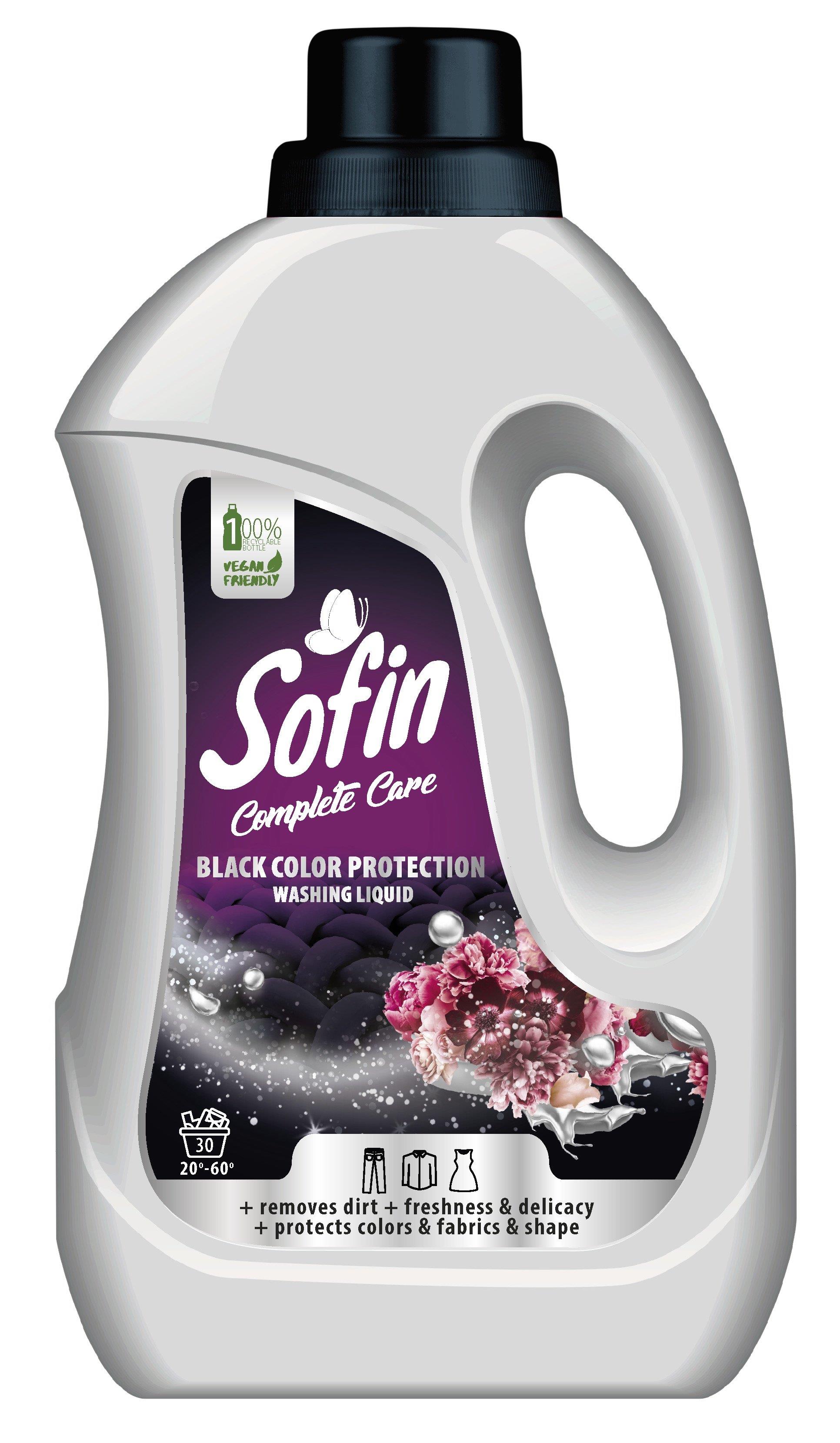 PRAČKA NA LÁTKU SOFIN CARE/ČERNÁ 1,5L