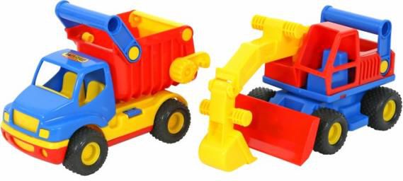Wader Dumper + bagr v síti (0452)
