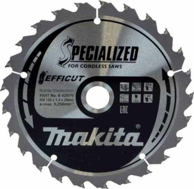 Makita  KRUHOVÁ PILA 165x20x24z / 5 ks. MB-09173-5