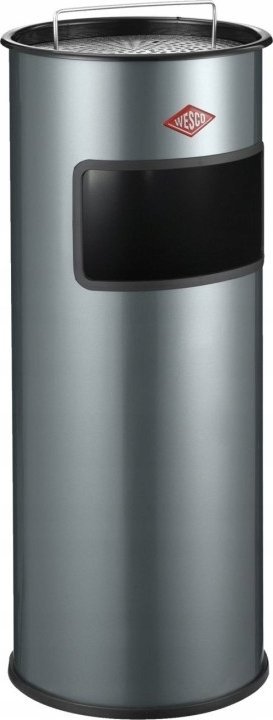 Wesco odpadkový koš Odpadkový koš s popelníkem, grafit, 30l Popelník Wesco