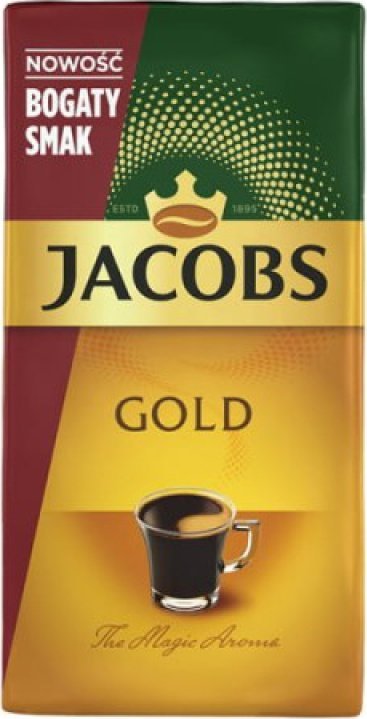 Káva Jacobs JACOBS GOLD, mletá, 500g