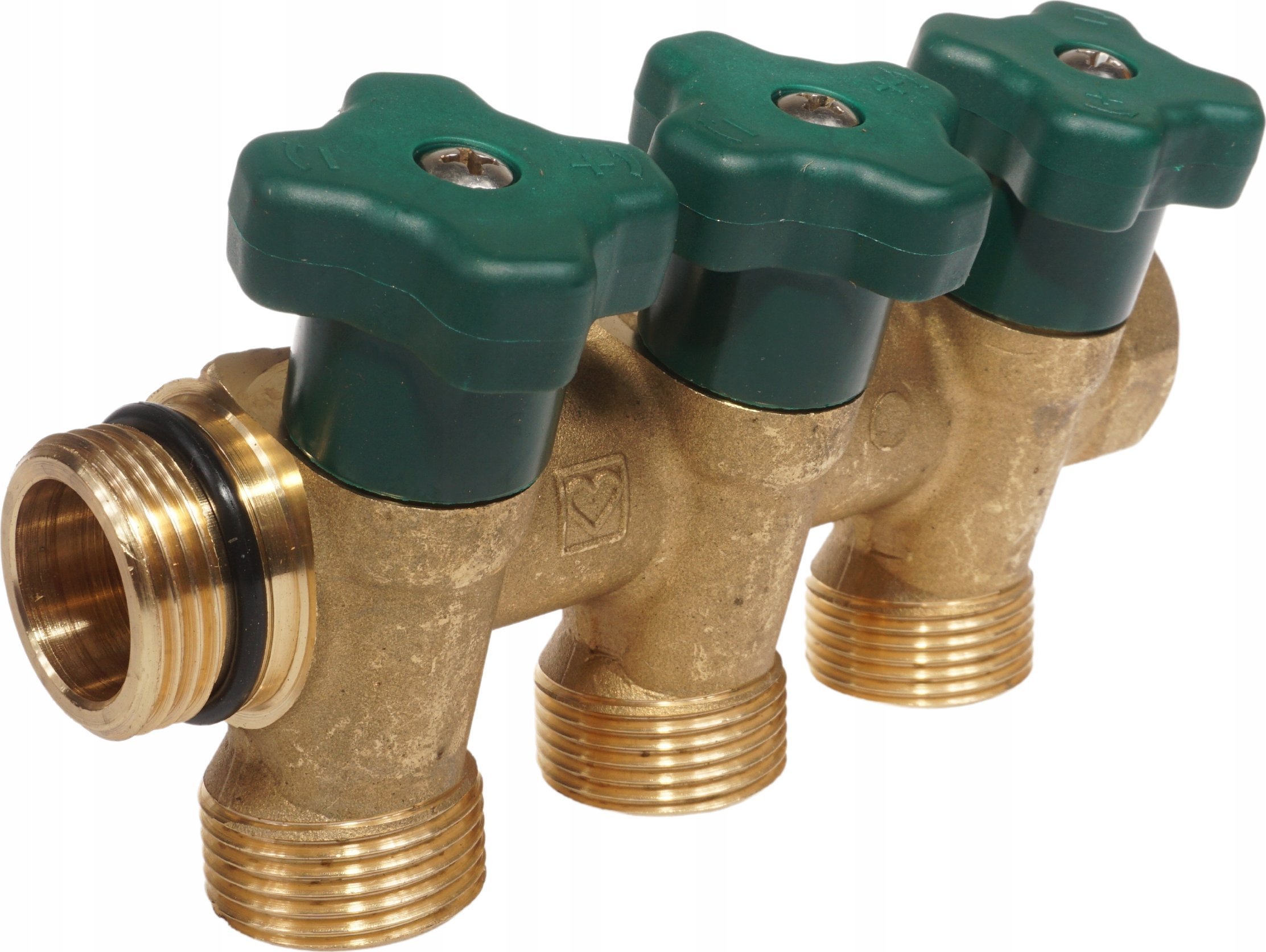 Herz T-Less rozdělovač pro užitkovou vodu, 3 sekce 2853003