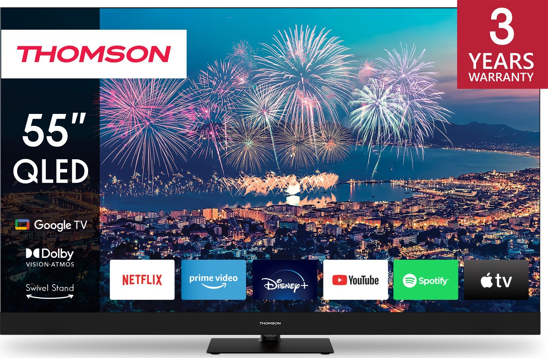 Thomson 55QG6C14 QLED Plus Google TV
