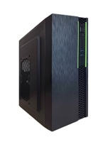 EUROCASE skříň ML N6-550B, Midi Tower, 1xUSB-C, 2xUSB 3.0, 2x audio, bez zdroje
