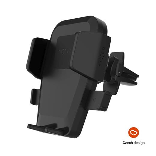 Držák FIXED Iconiq Vent s úchytem na ventilační mřížku, černý