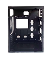 EUROCASE skříň ML N6-500B, Midi Tower, 1xUSB-C, 2xUSB 3.0, 2x audio, bez zdroje