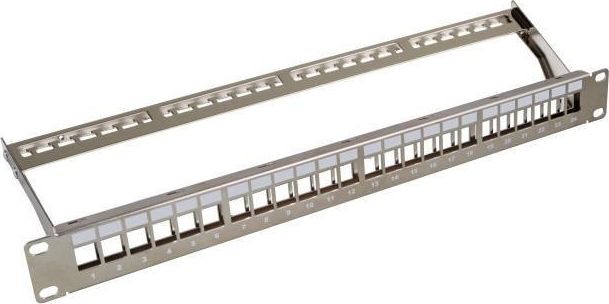 EFB Patch panel 1U 24x Keystone slot (37576.1)