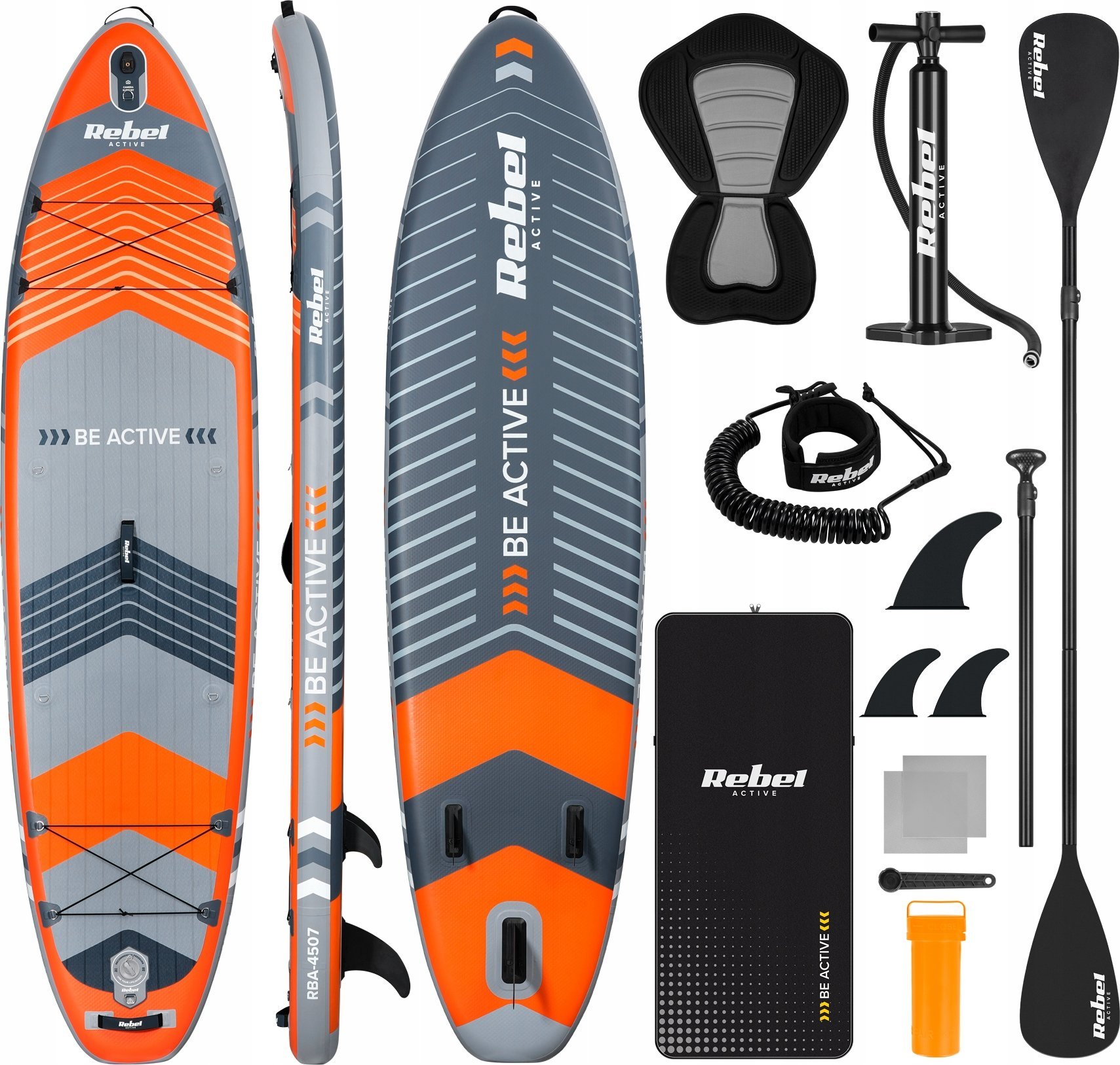 Paddleboard REBEL RBA-4507 Orange