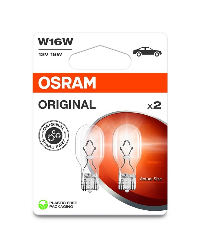 LEMP AUT OSRAM W16W 921-02B 16W 12V