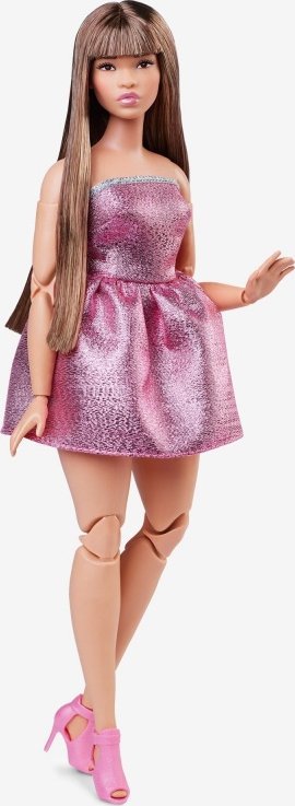 Panenka Barbie Mattel Signature Curvy/Pink Mini (HRM16)