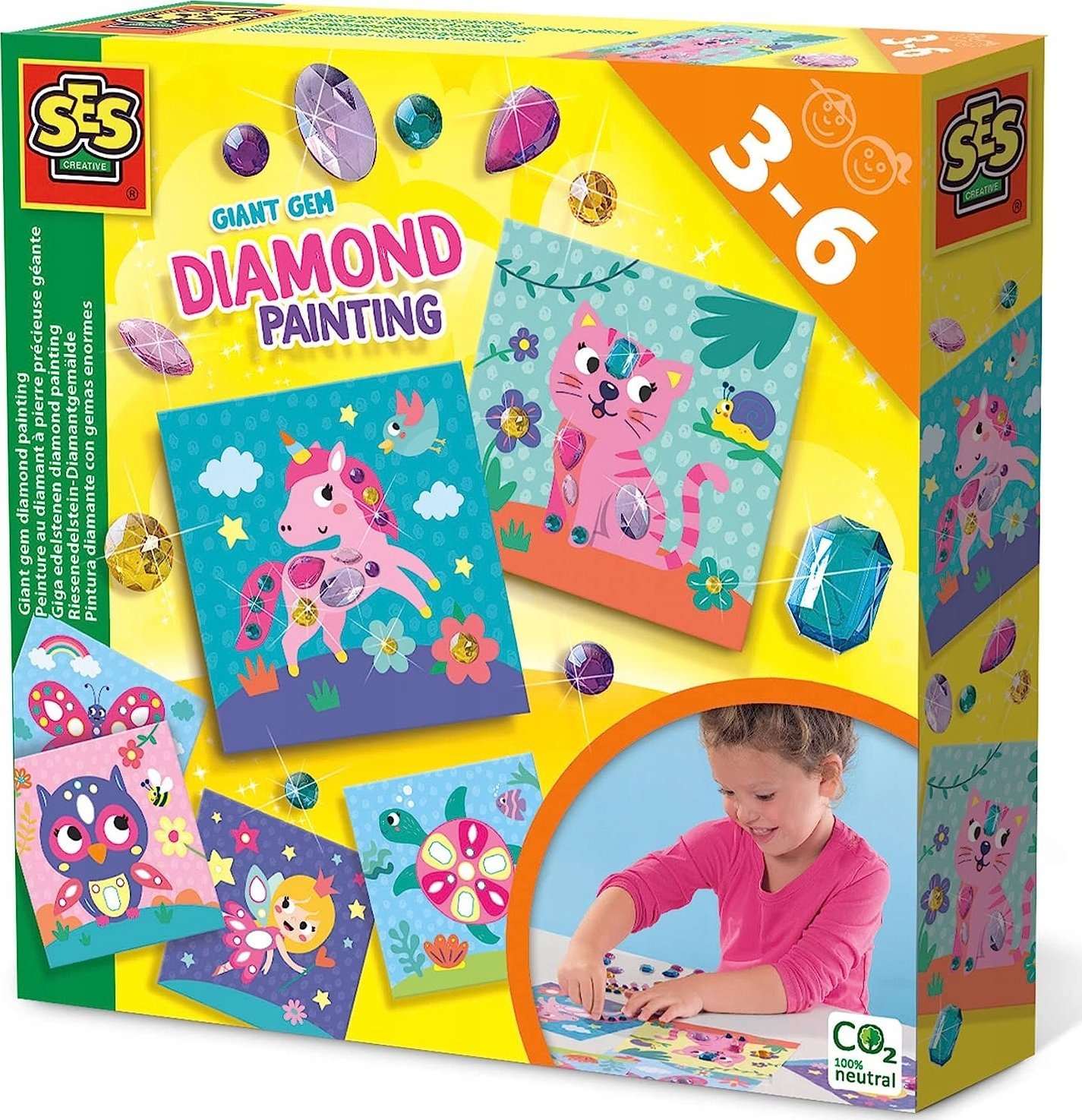 Diamantová mozaika SES Creative Gem Diamond Painting 14027