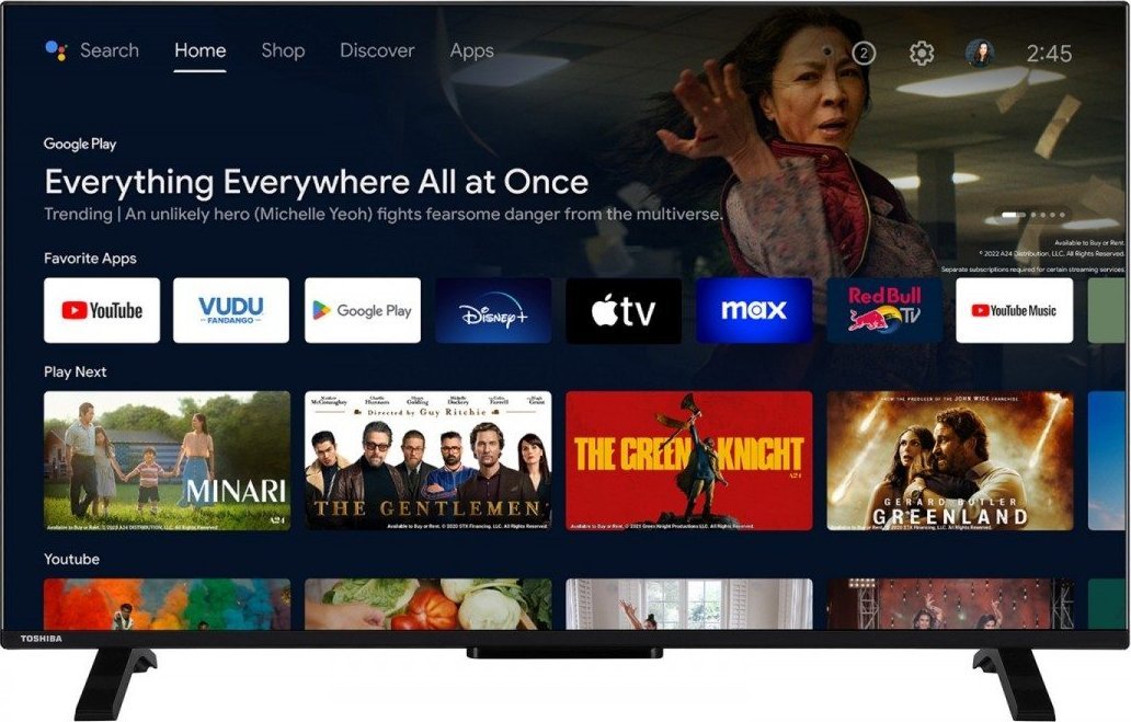 Toshiba LED televize 40 palců 40LA2363DG