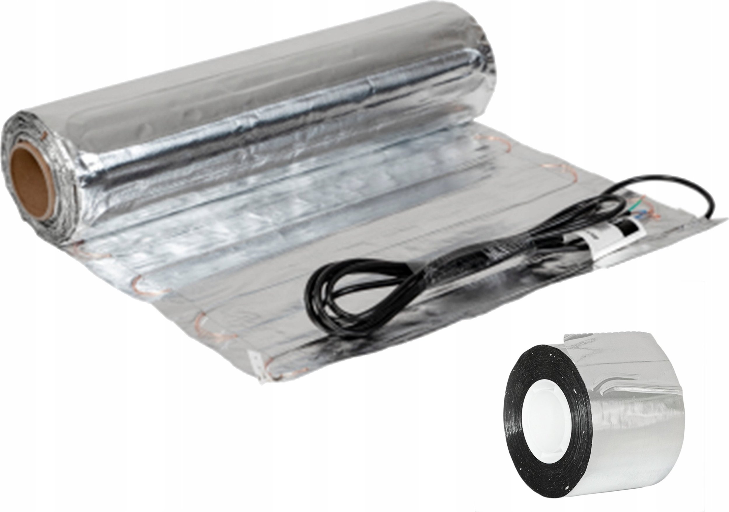 Thermoval hliníková topná rohož WT 2010 AL - 150/10,0 m2 - jednostranné napájení 1500 W, pod panel