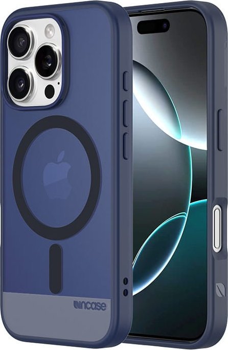 Incase Pouzdro Slim Case MagSafe pro iPhone 16 Pro (tmavě modrá)
