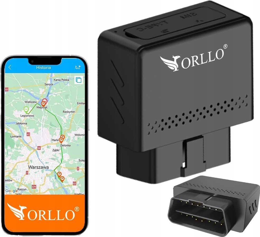 ORLLO GPS modul Orllo Car Track OBD 4G GPS vysílač do auta