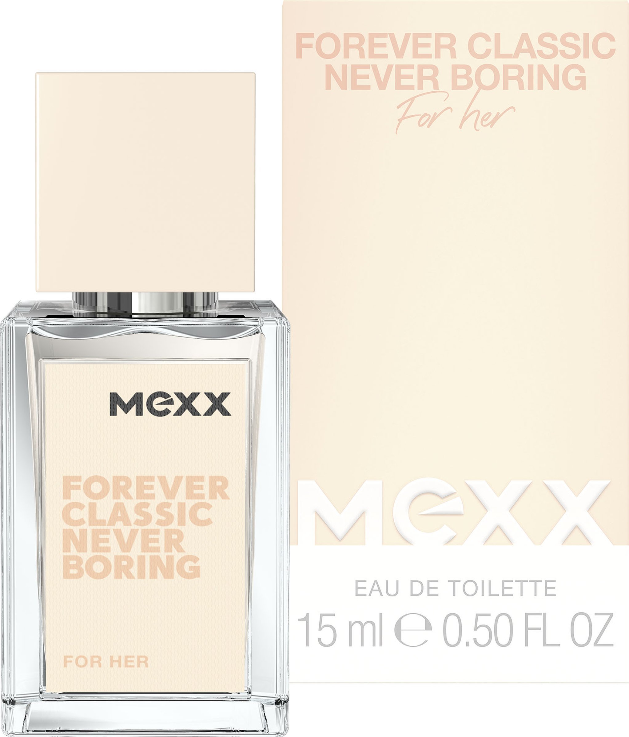 Alkotest MEXX Forever Classic Never Boring Woman EDT sprej 15ml