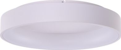 Azzardo Stropní svítidlo Moderní bílé stropní svítidlo AZzardo SOLVENT LED AZ3991
