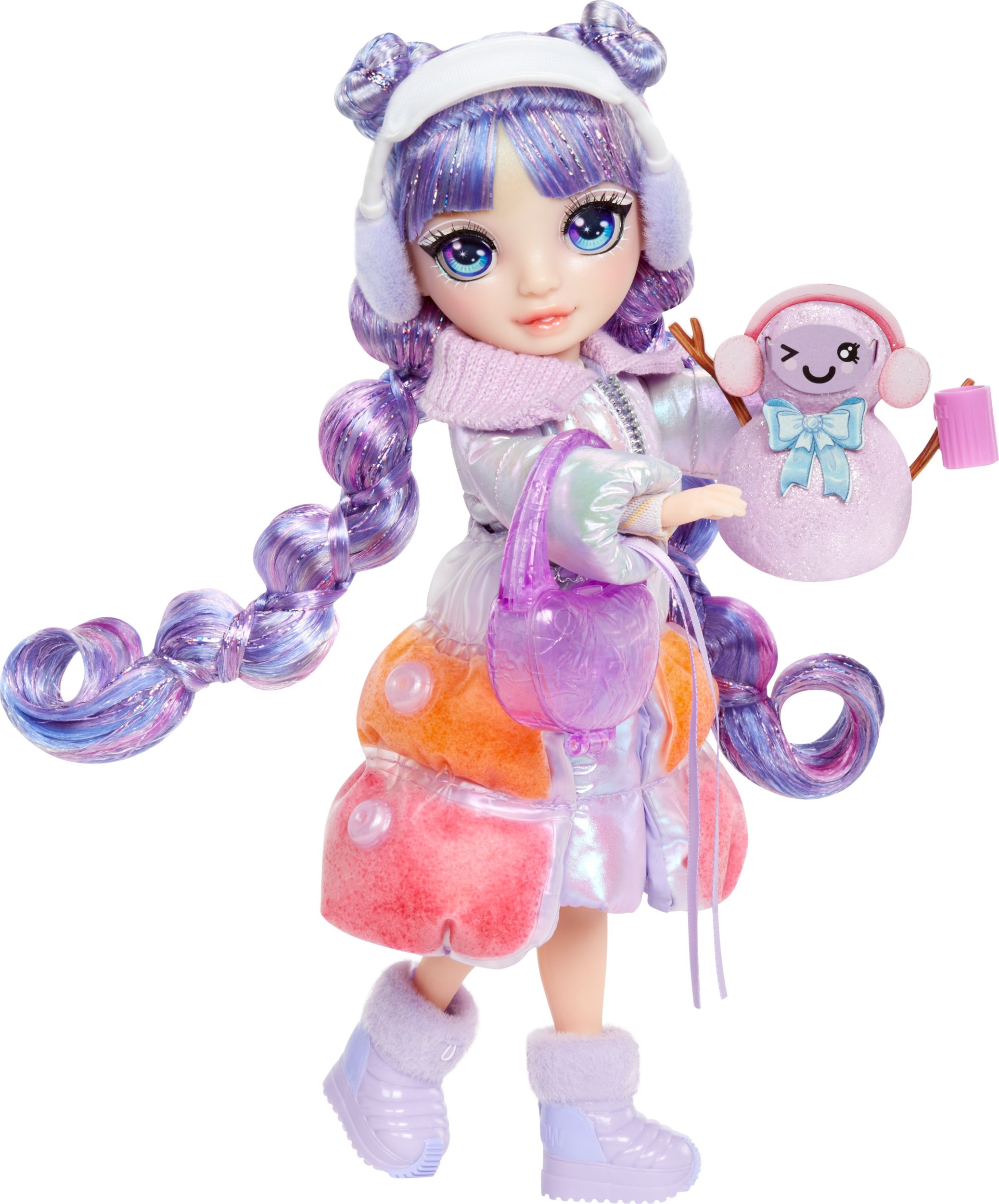 Panenka MGA Entertainment Rainbow High Winter Wonderland - Violet (Purple), panenka