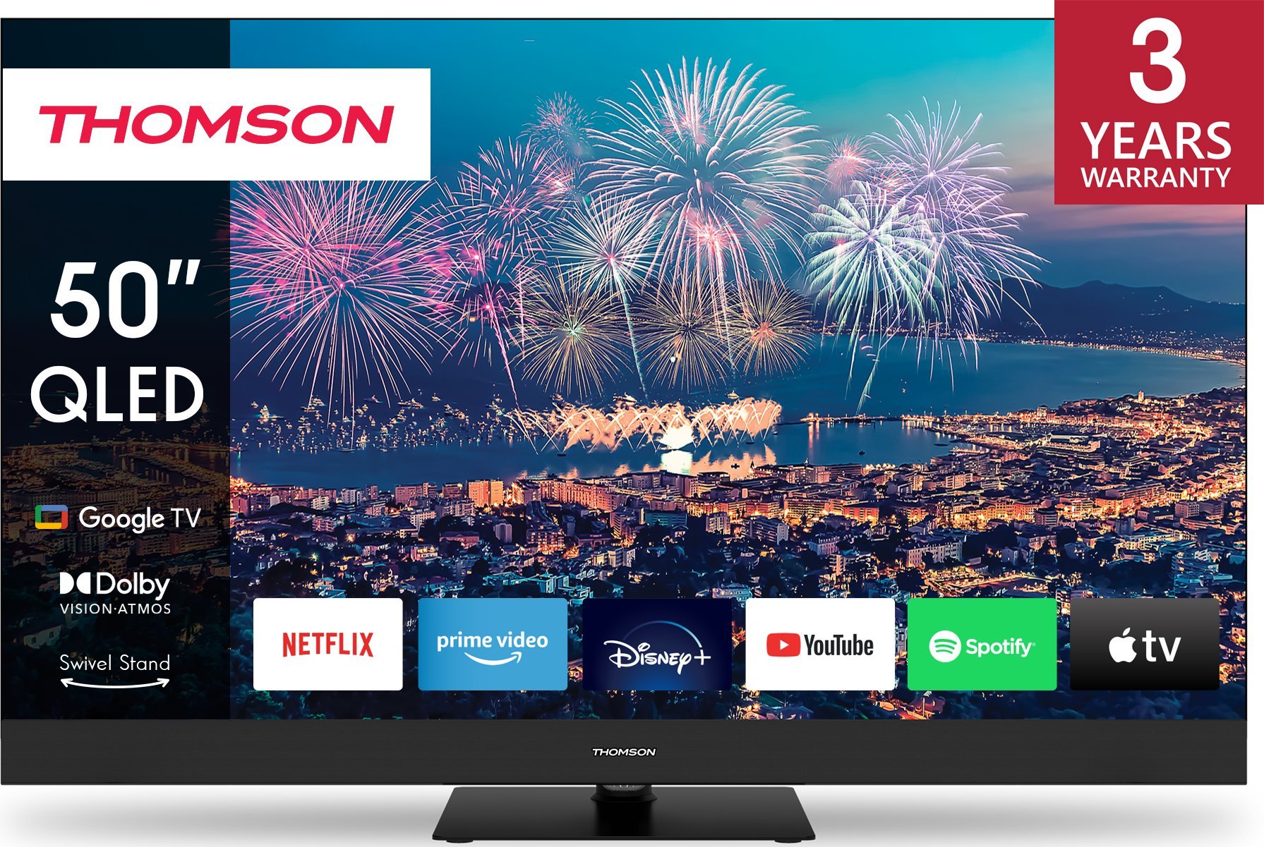 Thomson 50QG6C14 QLED Plus Google TV