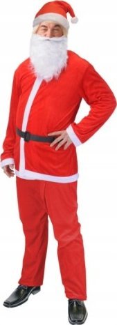 Koopman Kostým Santa Clause kompletní 5dílný