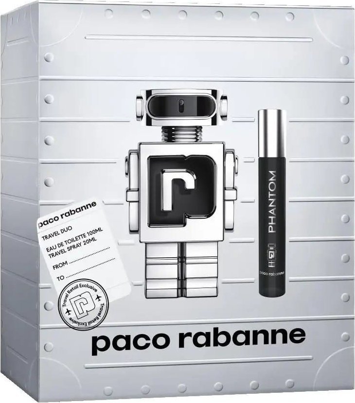 SELECTIVE PACO RABANNE Phantom dárková sada (Eau de Toilette 100ml + Eau de Toilette 20ml)