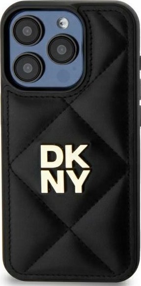 DKNY DKNY DKHCP15MPQDSLK iPhone 15 Plus 6.7 černo/černé logo Quilted Stack
