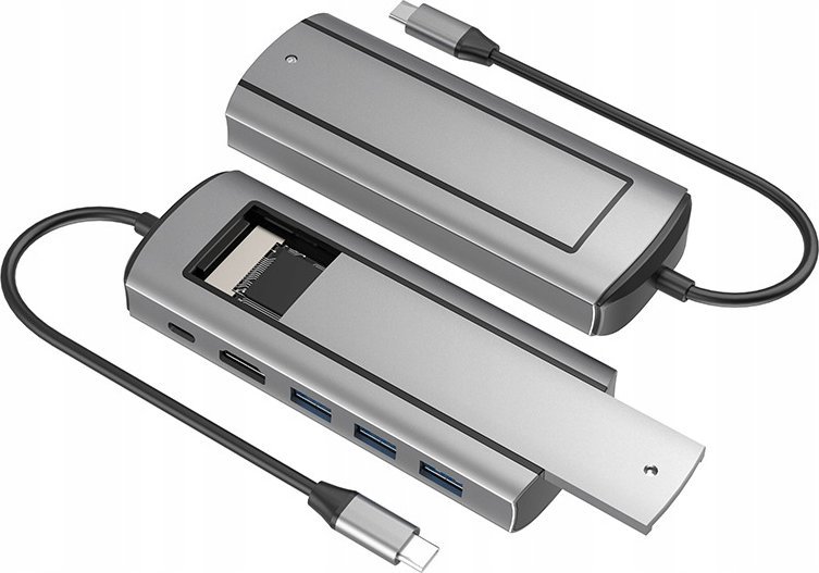 Bounn USB HUB Kapsa na Hub? 6v1 SATA disk