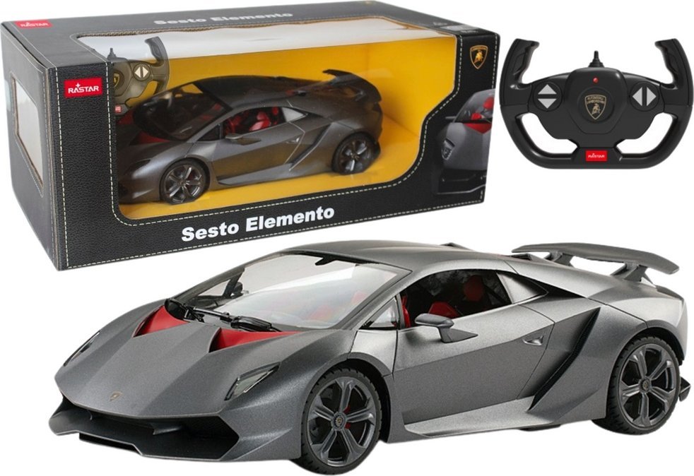 Rastar Auto RC Rastar 1:14 Lamborghini Sesto Grey