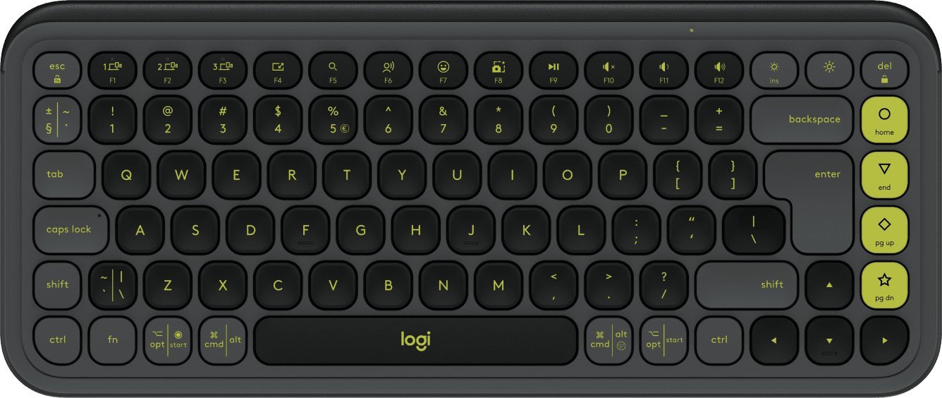 Logitech POP ICON KEYS, Graphite , US INT L