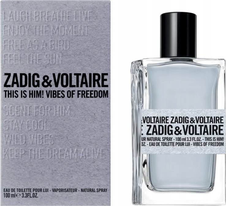 Alkohol tester ZADIG &amp; VOLTAIRE Tohle je On! Vibes of Freedom EDT sprej 100ml