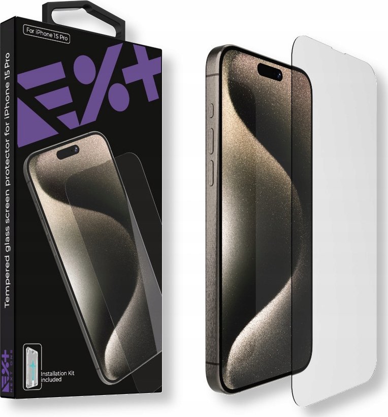 NEXT ONE Ochranné tvrzené sklo NEXT ONE pro iPhone 15 Pro