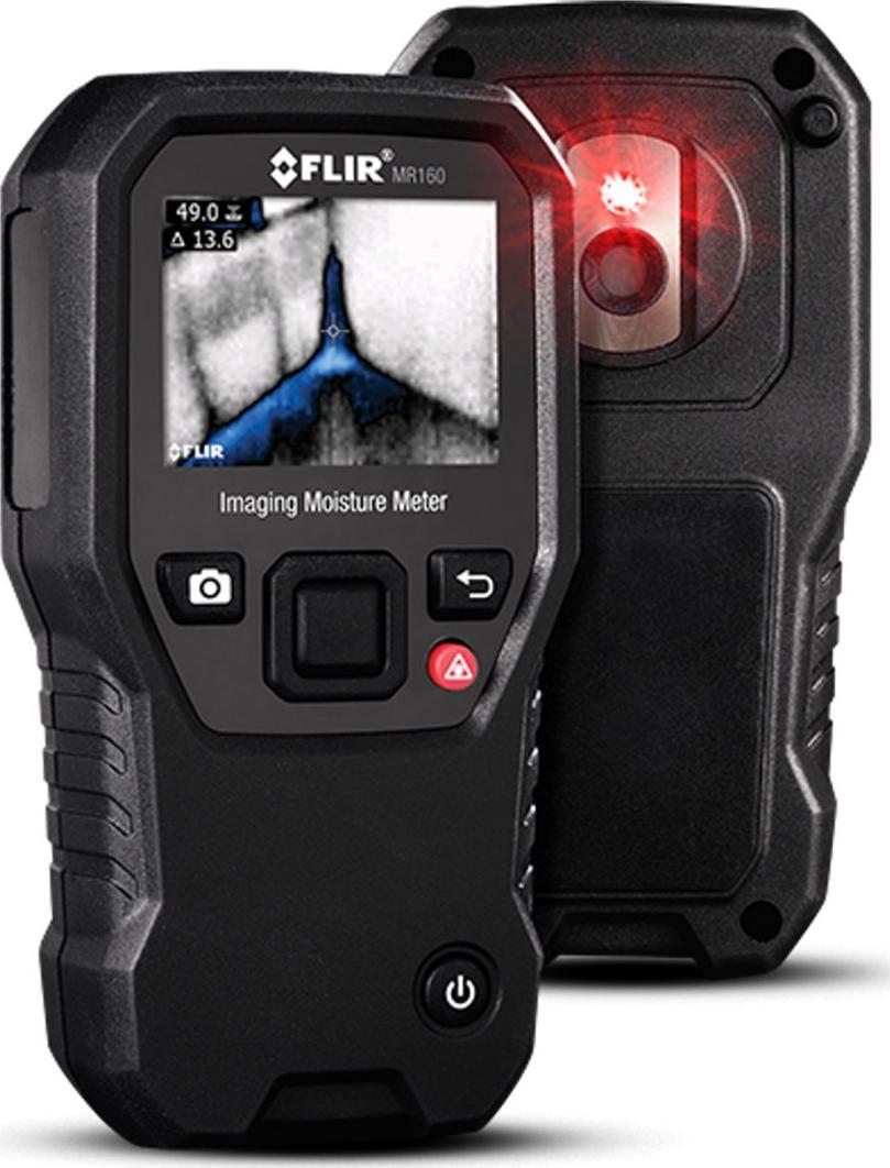 FLIR MR160 vlhkoměr/psychometr Vnitřní Elektronický vlhkoměr Černá