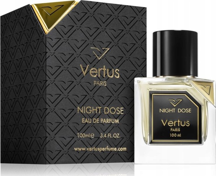 Alkotest VERTUS PARIS Night Dose EDP alkohol test 100ml