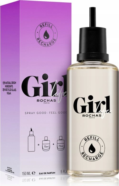 Alkotest ROCHAS Girl Life EDP náhradní náplň 150ml