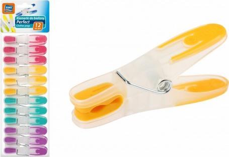 Kolíček na prádlo, 5 cm x 2 cm, 12 ks.