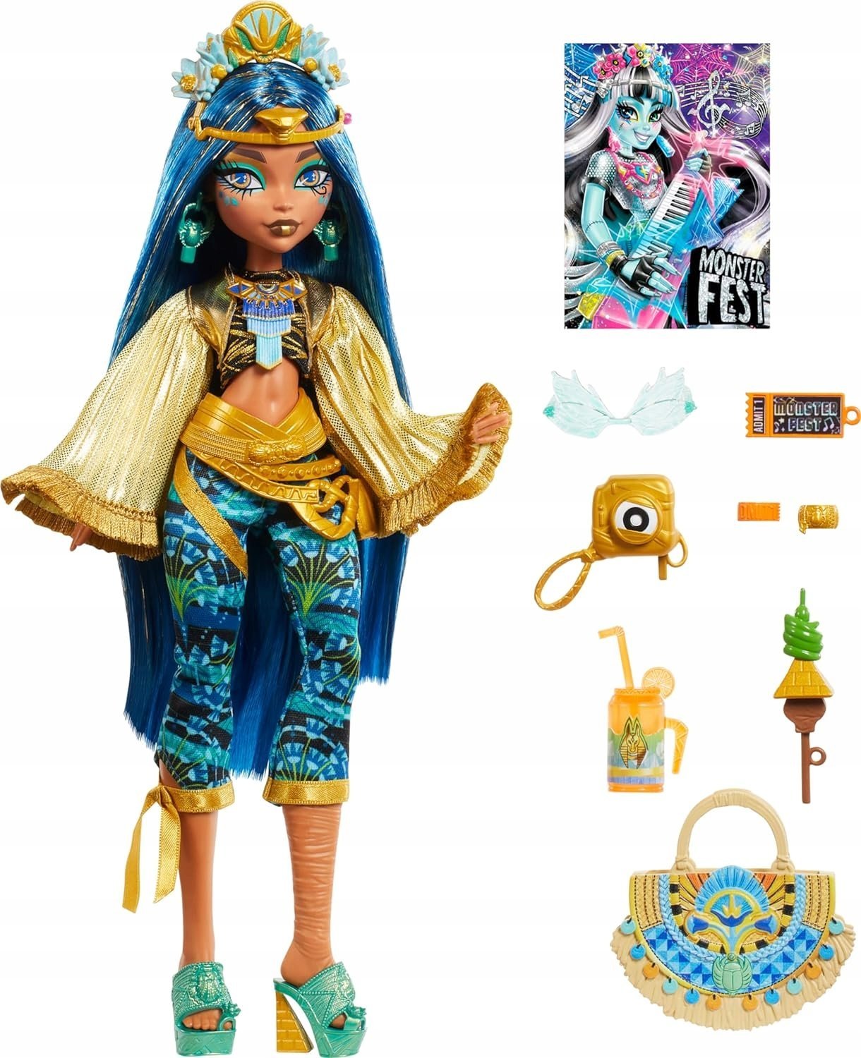 Mattel Mattel Monster High Monsterfest Cleo De Nile, panenka