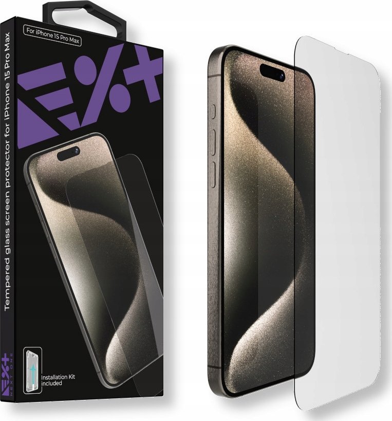 NEXT ONE Ochranné tvrzené sklo NEXT ONE pro iPhone 15 Pro Max