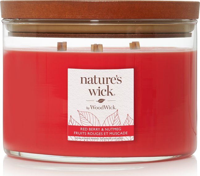 WoodWick WoodWick 10.16946.030E svíčka kulatá červená 1 ks.