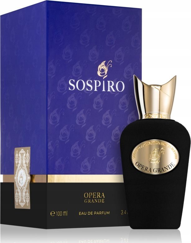 Alkotest SOSPIRO PARFUMES Opera Grande EDP sprej 100ml dechový test