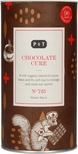 Papír & Čajový papír a čaj - Čokoládová kúra No725 - Sypaný čaj - plechovka 90g