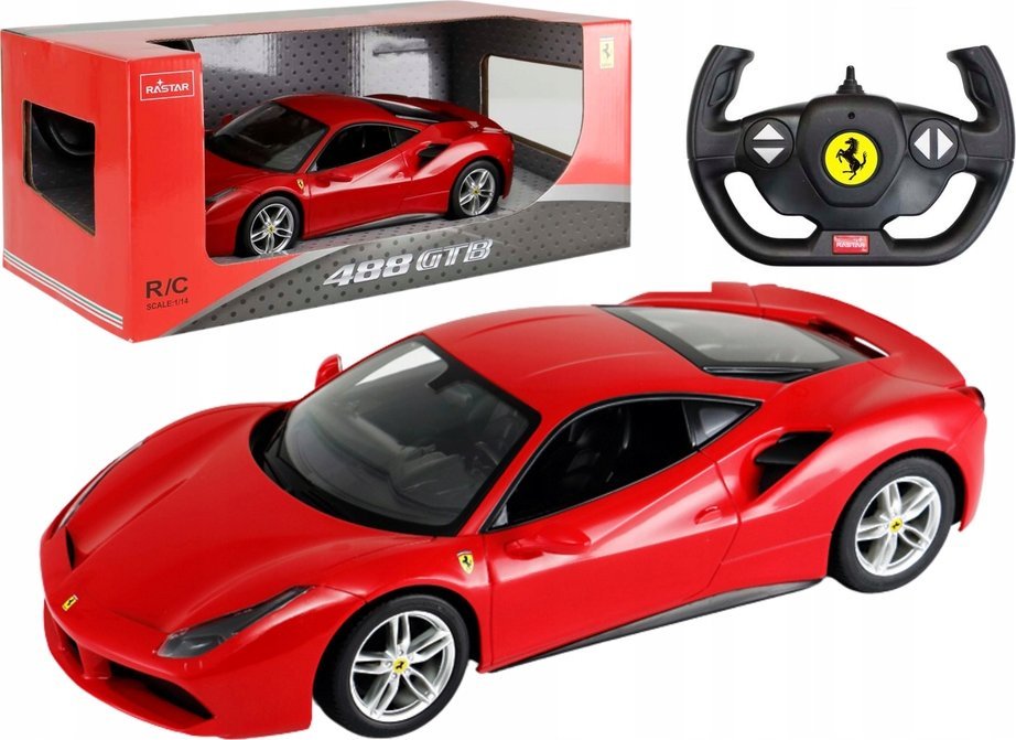 Rastar Auto Rastar 1:14 Ferrari 488 GTB Red