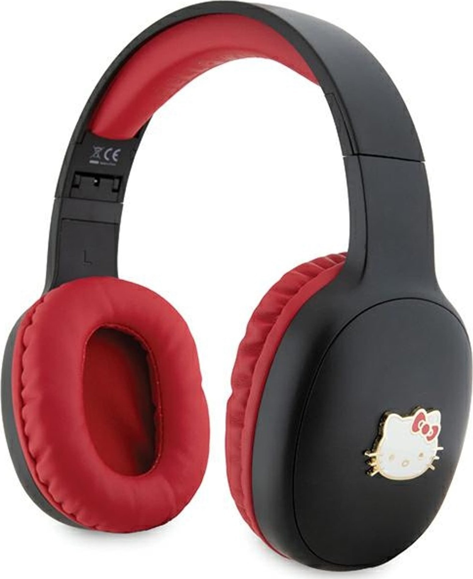HelloKitty Sluchátka Bluetooth sluchátka Hello Kitty HKBHA1BKHLMK černá/černé kovové logo