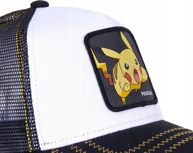 Capslab Capslab Freegun Pokemon Pikachu čepice CL-PKM2-1-PIK5 bílá Jedna velikost