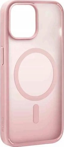Silikonové pouzdro Puro Puro Gradient MagSafe pro iPhone 15 – růžové